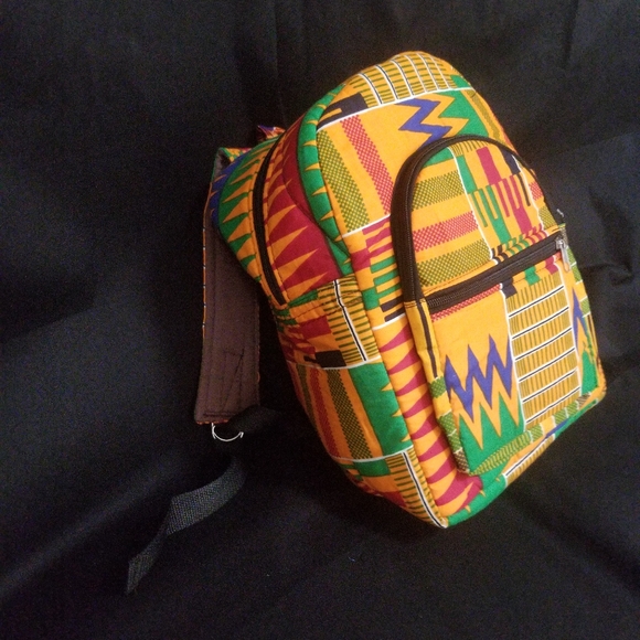 AFRICAN PRINT BACK PACK - Picture 1 of 4